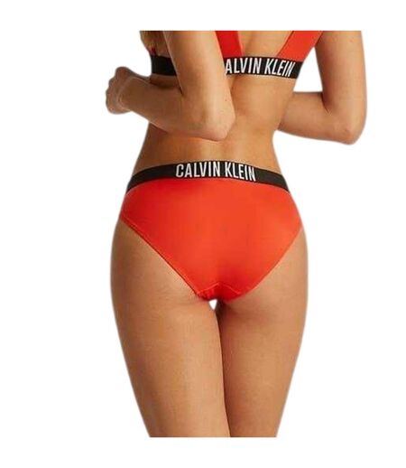 Bas De Maillot De Bain Femme Rouge Piment Calvin Klein