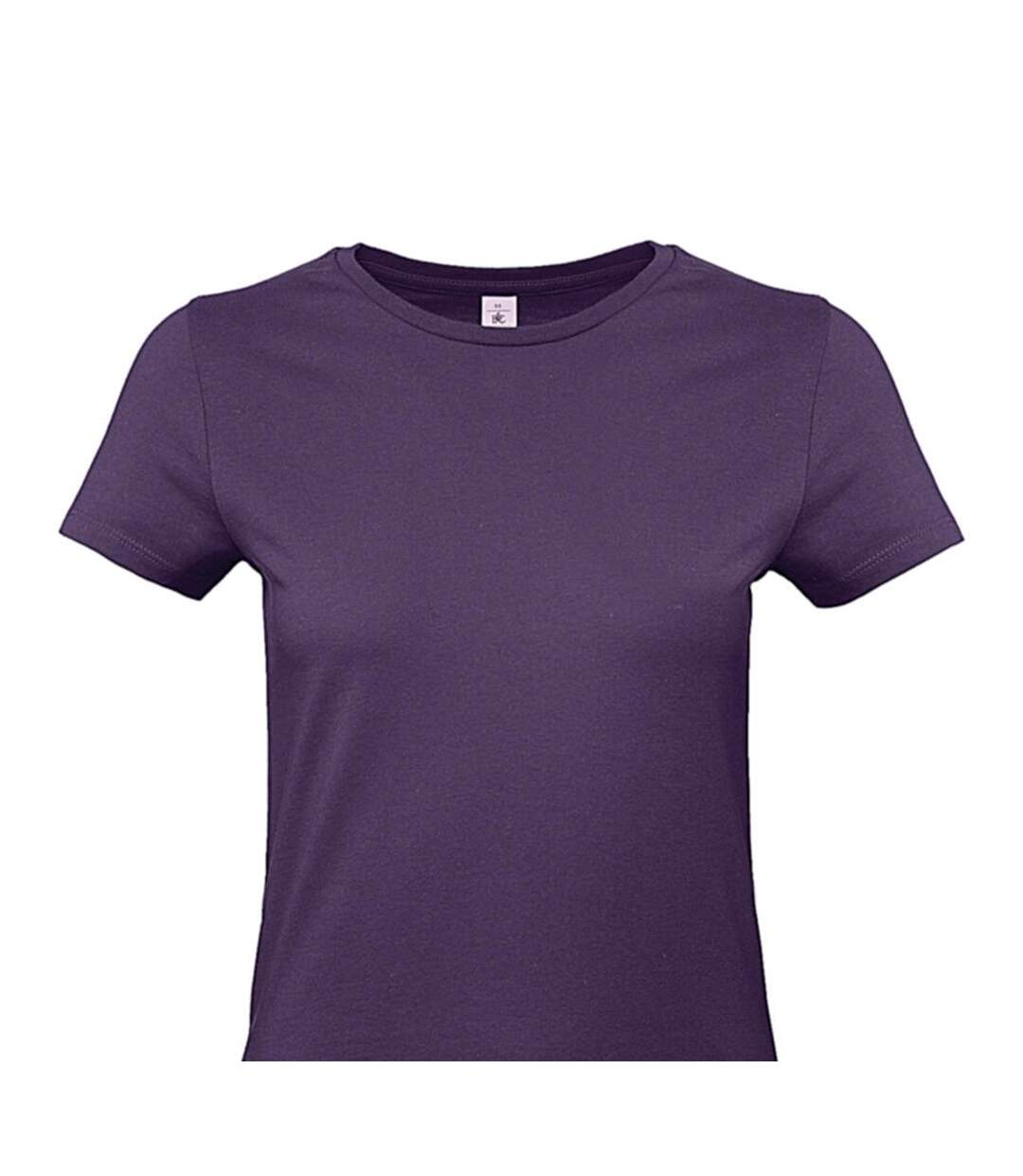 T-shirt #e190 Femme Violet B&C-2