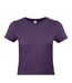 T-shirt #e190 Femme Violet B&C-2