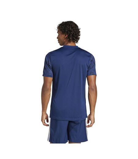 T-shirt Style Motif Géométrique Team Icon Homme Bleu Marine Adidas