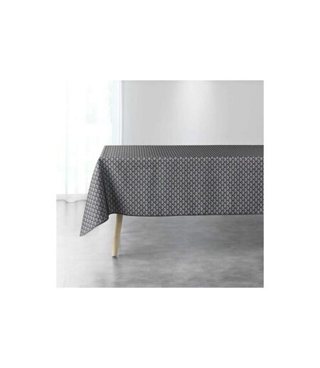 Nappe Imprimée Art Chic 150x240cm Anthracite