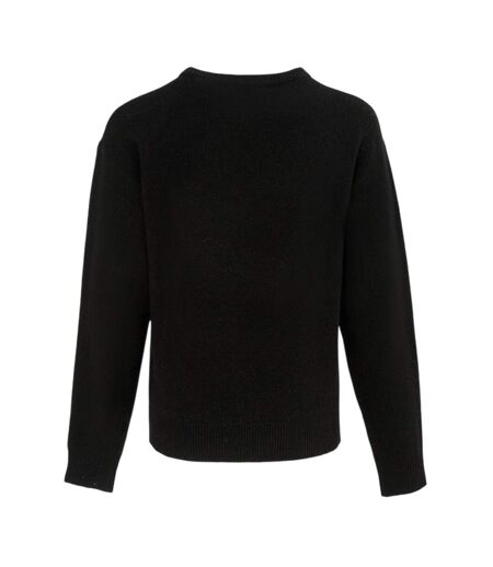 Pull Fête Femme Noir Jaune Or Biba