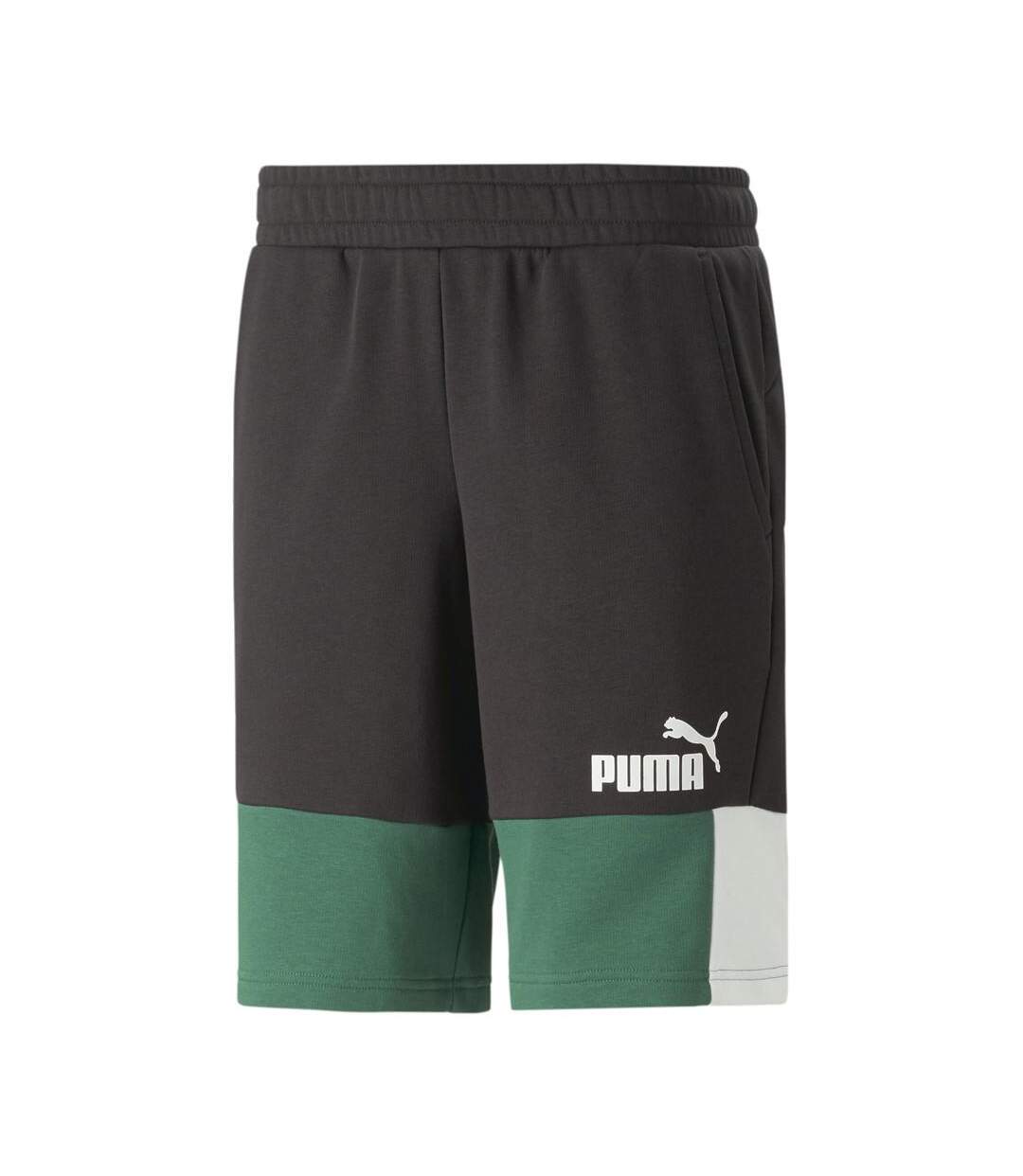 Short noir/vert homme puma ess block - s-1