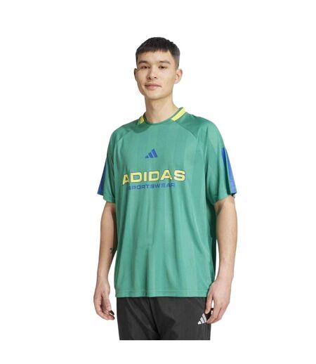 T-shirt House Of Tiro Nations Adulte Vert Bleu Adidas