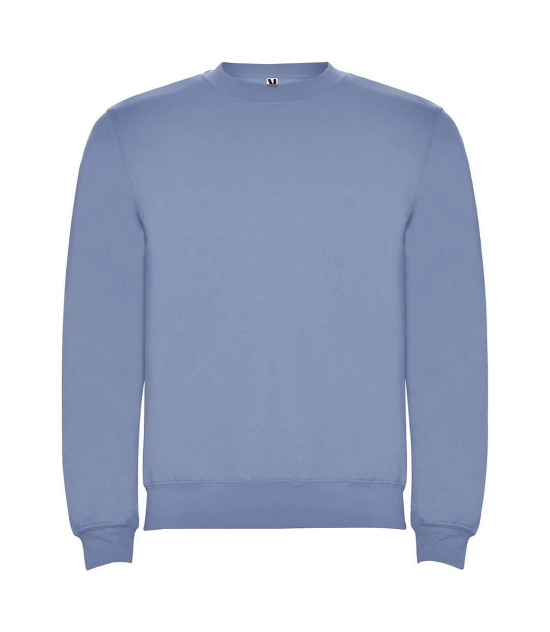 Unisex Adult Clasica Crew Neck Sweatshirt Zen Blue Roly-1