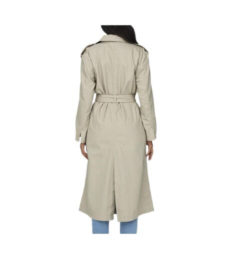 Manteau beige femme  only manila washed