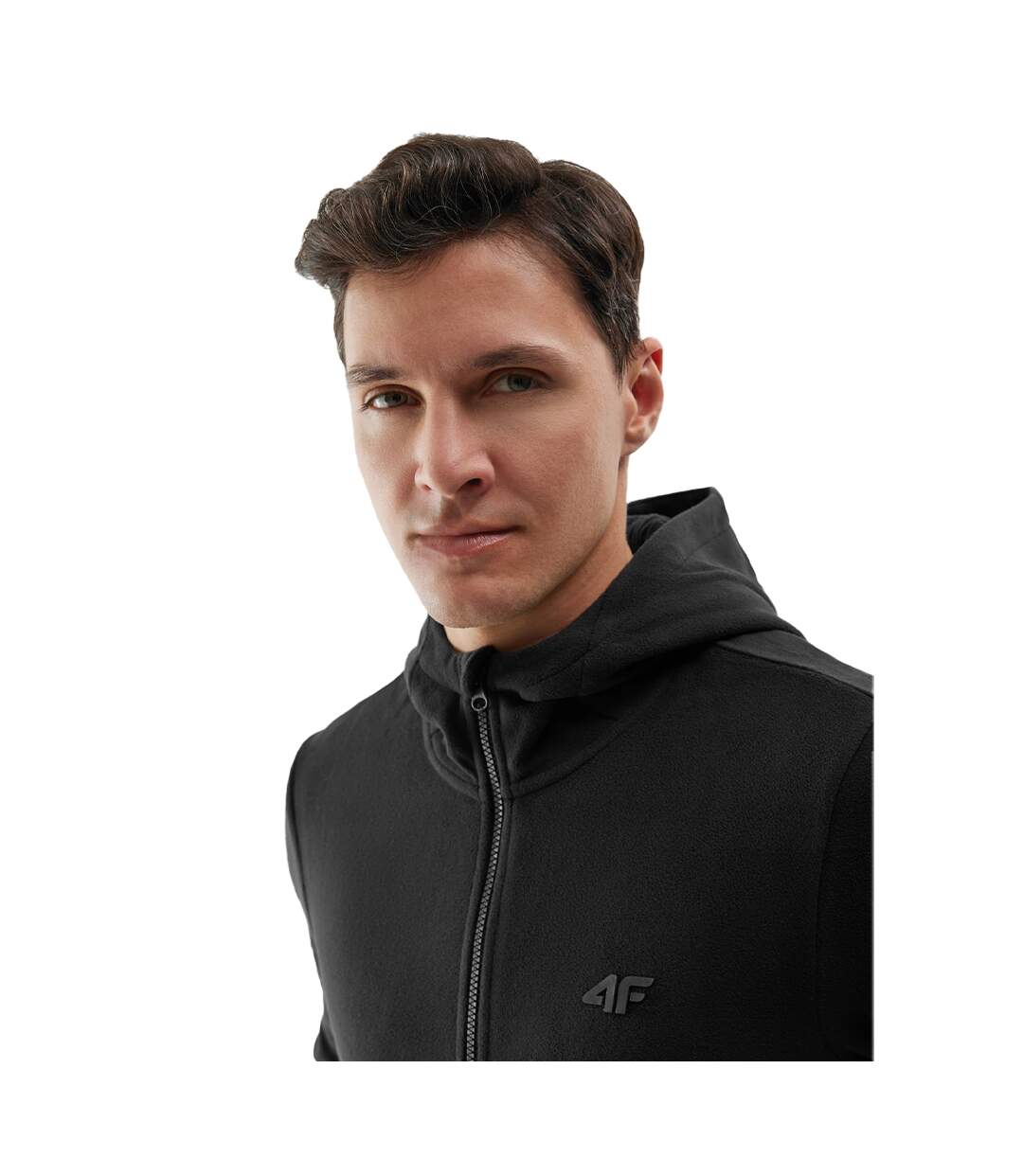 Veste À Capuche M176 Homme Noir 4F-3