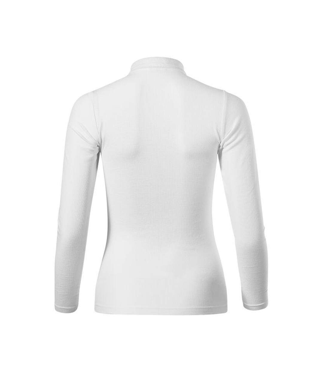 Polo Manches Longues Femme Blanc Malfini-2
