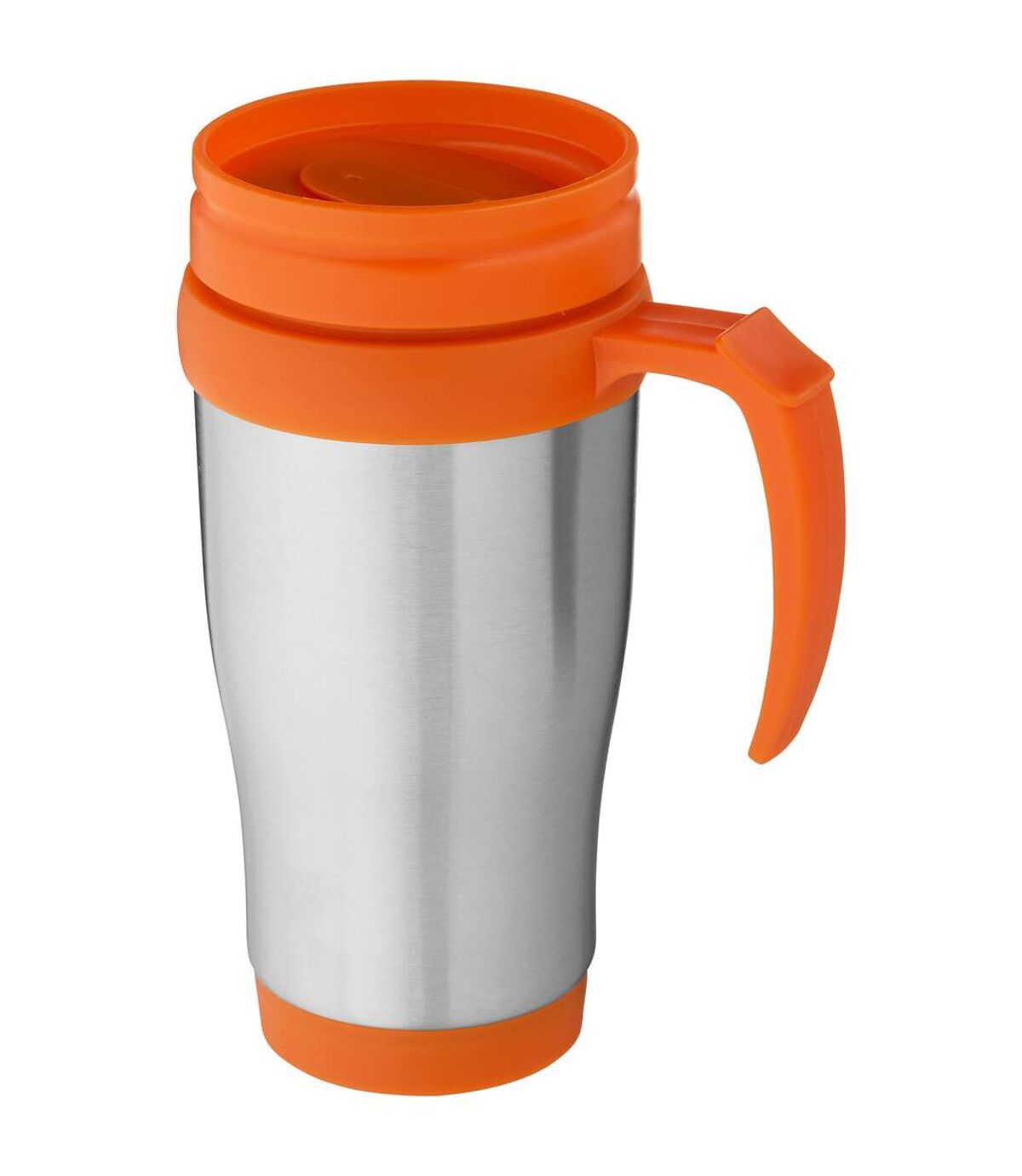 Bullet - Mug isotherme Sanibel (Argent/ Orange) (Taille unique) - UTPF142