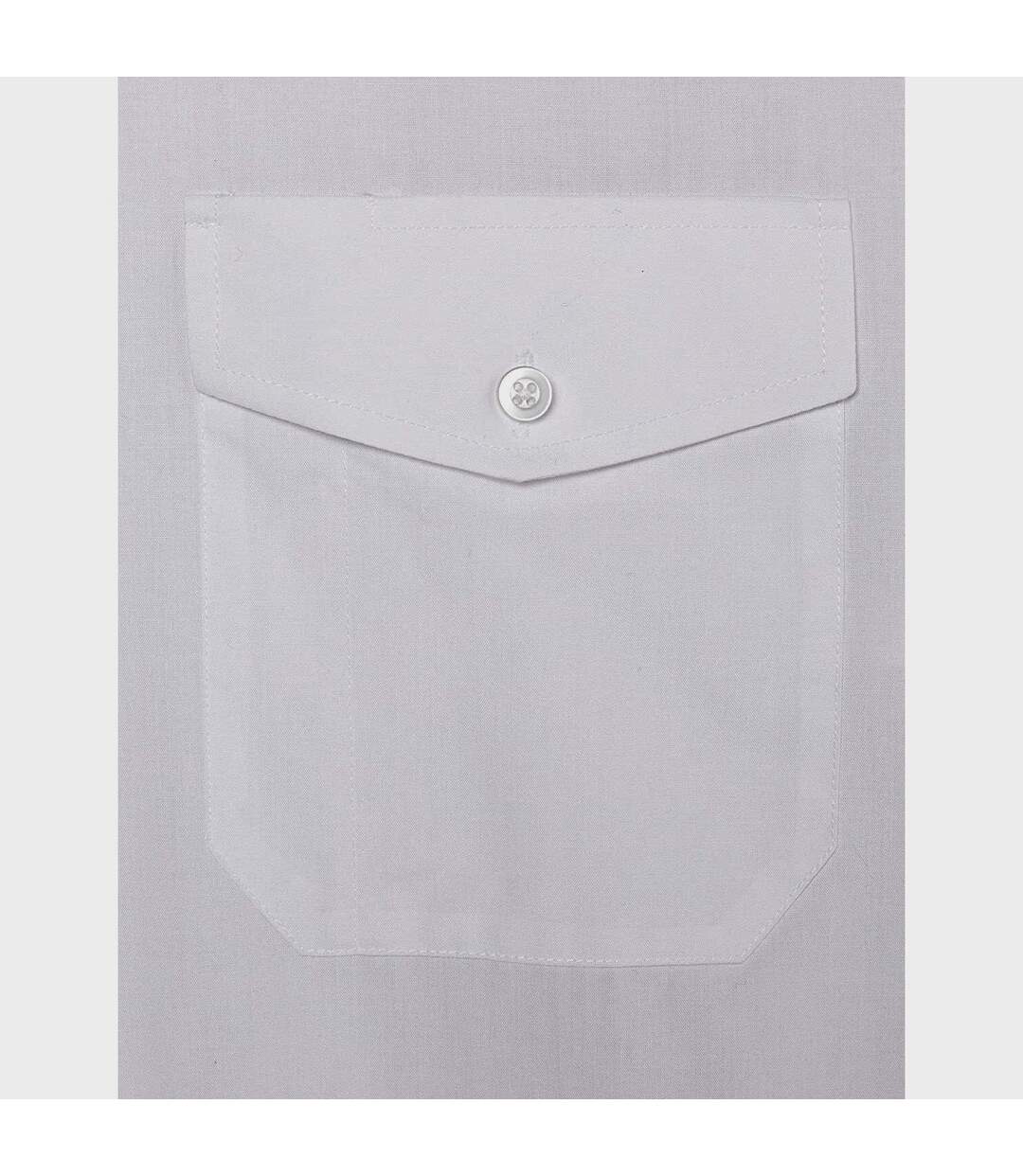 Chemise de pilote à manches courtes homme blanc Premier