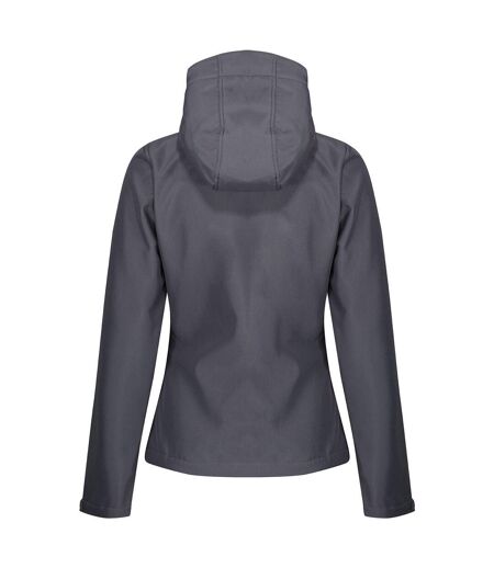 Regatta Womens/Ladies Venturer 3 Layer Membrane Soft Shell Jacket (Seal Grey/Black) - UTRG5518