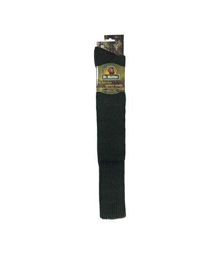 1 Pack Mens Thick Over The Knee Wool Blend Hiking Socks