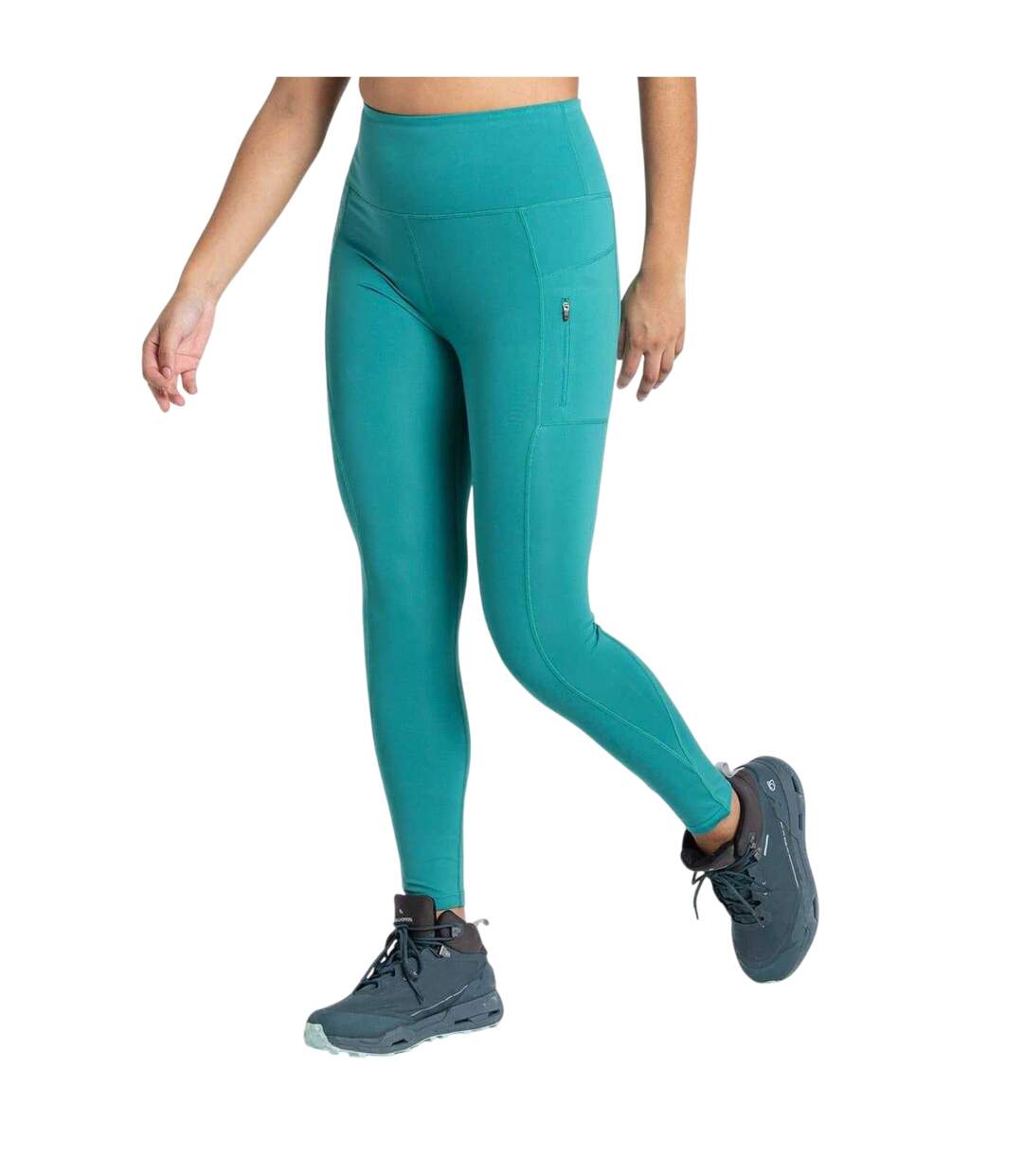 Legging Uni À Taille Haute Kiwi Pro Femme Vert Sarcelle Craghoppers-3