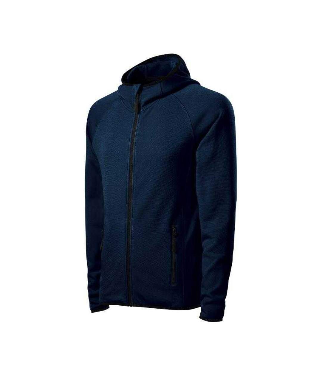 Mens Direct Full Zip Hoodie Navy Blue Malfini-3