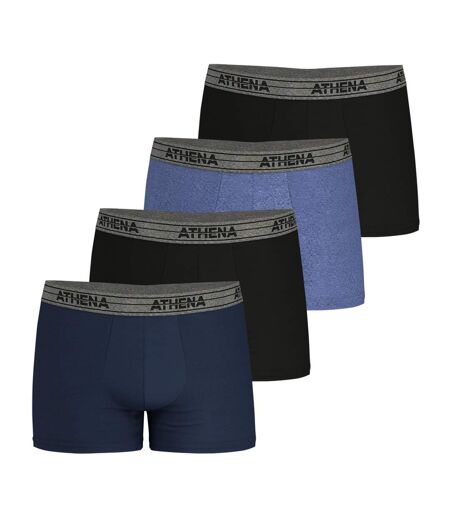 Lot de 4 boxers homme Ecopack Athena