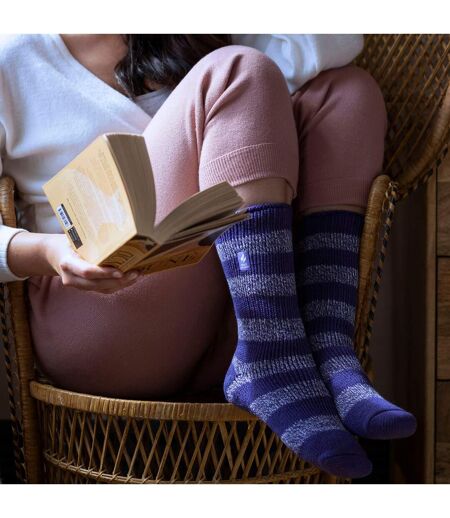 Ladies Extra Warm Fluffy Non Slip Thermal Slipper Socks