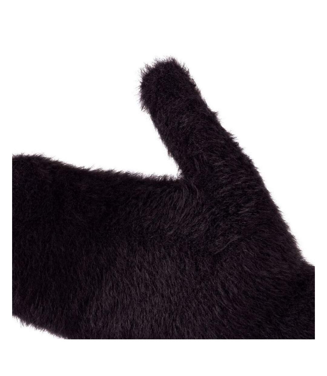 Womens/ladies Seth Knitted Ski Mittens Dark Grey Trespass-2