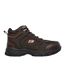 Mens ledom safety boots dark brown Skechers