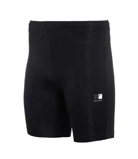 Mens Tight Running Shorts Black Karrimor