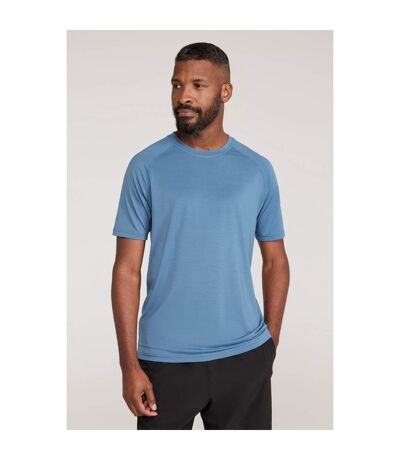 T-shirt Homme Bleu Clair Mountain Warehouse