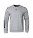 Mens Teddy Fleece Sweatshirt Grey Marl Kappa-1