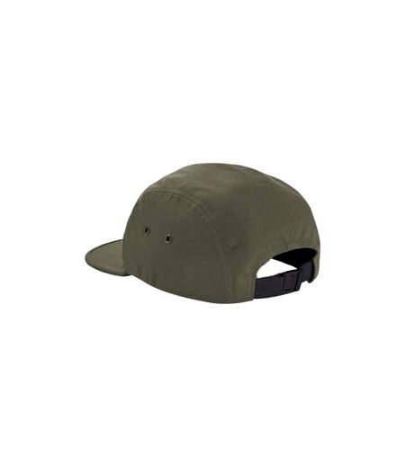 Beechfield Unisex Adult Canvas 5 Panel Baseball Cap (Olive) - UTBC5094