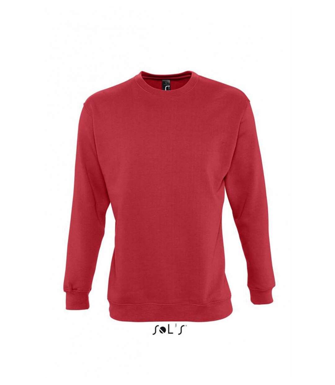 Sweat shirt classique unisexe - 13250 - rouge-1