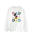 Disney Sweatshirt Mickey Mouse Rad Dad Womens/Ladies (Blanc) - UTBI29194-1