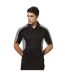 Polo À Manches Courtes Cooltex Active Pour Homme Noir Gris GAMEGEAR-3