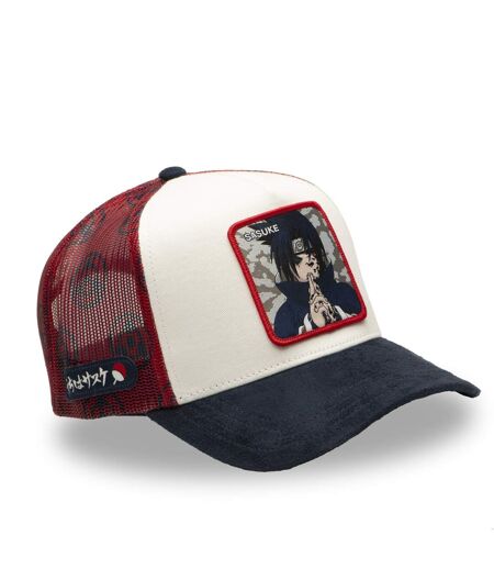 Casquette trucker avec filet en sergé de coton/mesh Naruto Sharingan Capslab