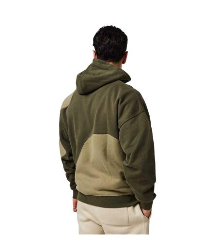 Sweat À Capuche Manches Tombantes Motif/style Blocs De Couleurs Homme Vert De Gris Vert Randonnée Jack Wills