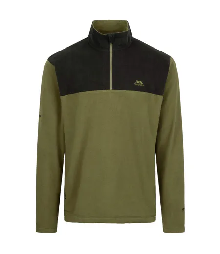 Haut Polaire Curtiston Homme Vert Kaki Sombre Trespass