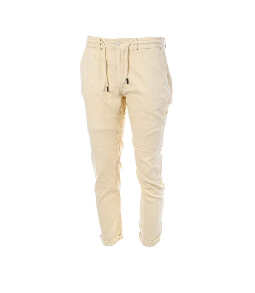 Pantalon Jaune Homme American People Pinacola - 40-1