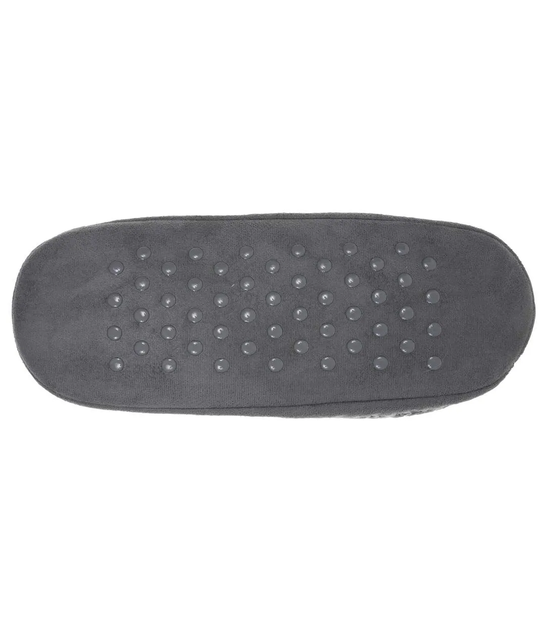 Isotoner Chaussettes d'intérieur homme maille côtelée, picots antidérapants-4