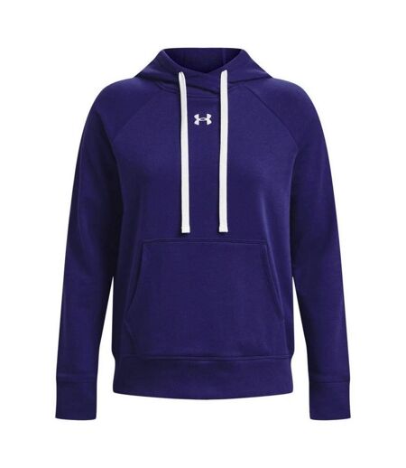 Sweat À Capuche Rival Hb Femme Bleu Marine Under Armour