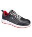 Unisex Adult Eco Composite S3s Sr Leather Trainers Black Red Portwest-1