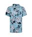 Chemise Motif/style Floral Homme Bleu Ciel Bench-1