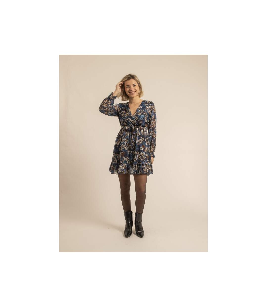 Robe courte motifs ILLONE - Dona X Lisa-4