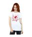 Disney - T-shirt BAMBI CHRISTMAS GREETINGS - Femme (Blanc) - UTBI16746-1