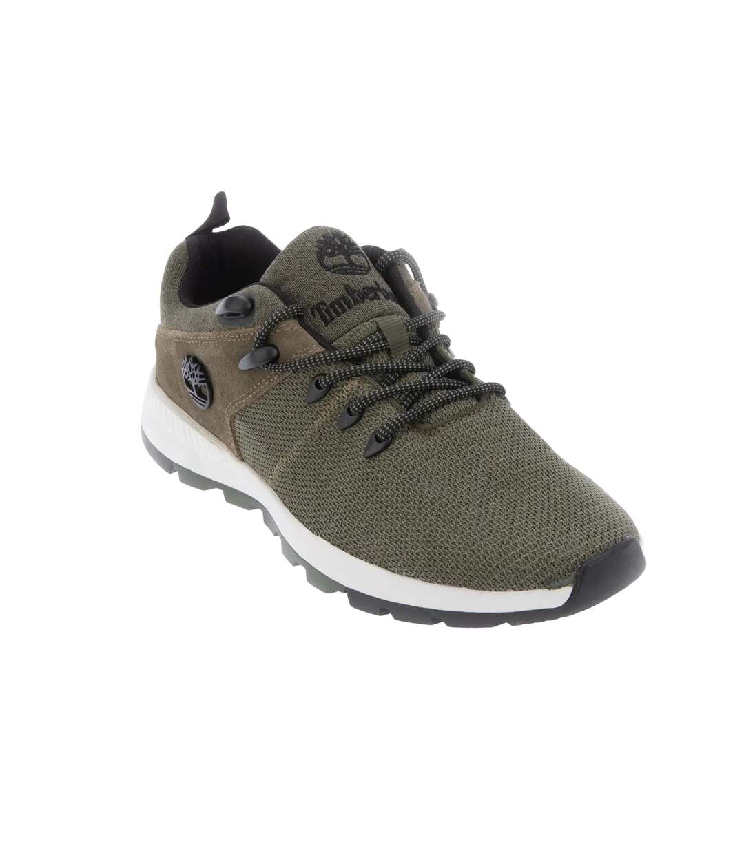 Mens Sprint Trekker Low Trainers Green Timberland-1