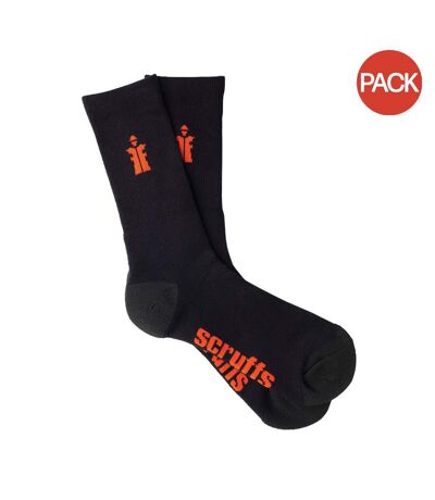 Chaussettes homme noir Scruffs