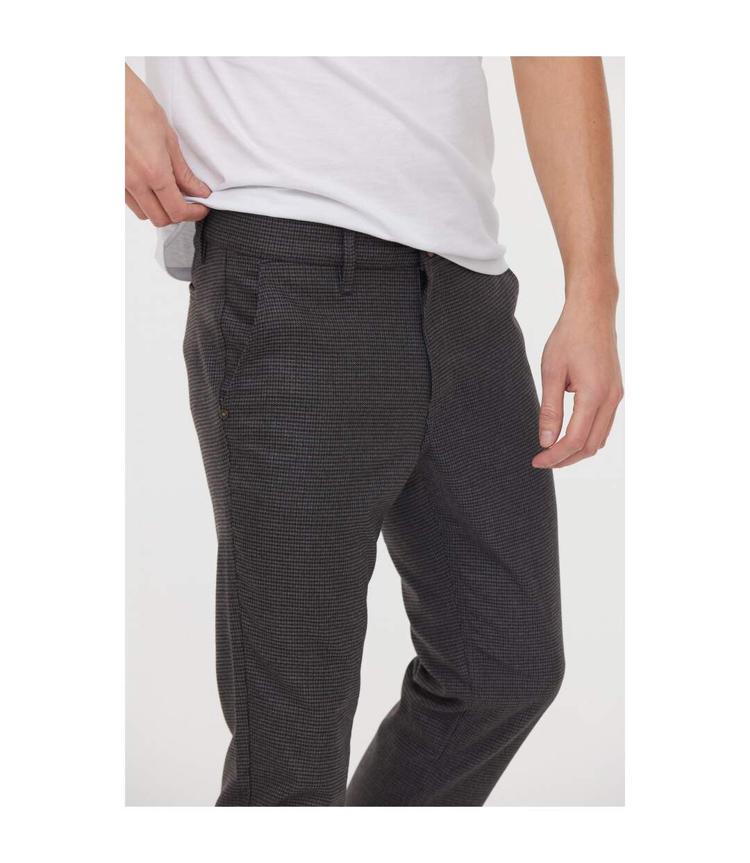 Pantalon polyester chino slim NEILS