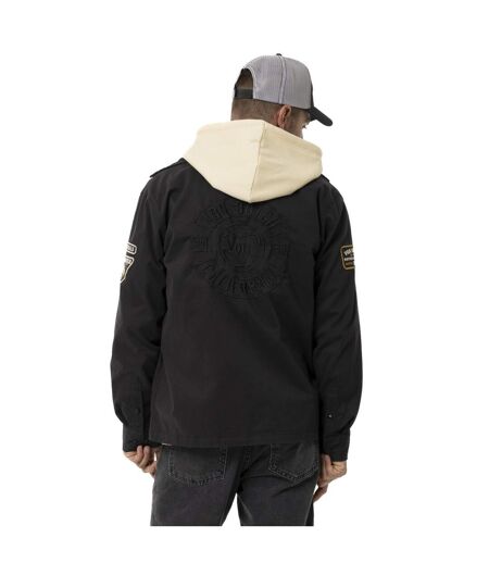 Surchemise homme en twill stretch avec capuche détachable Ritual Vondutch
