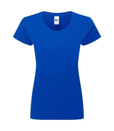 T-shirt femme authentic classic en coton ringspun bright royal Russell