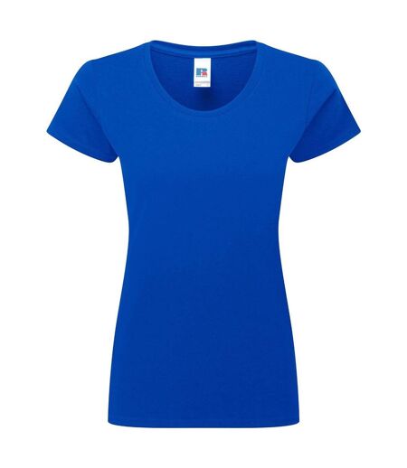 T-shirt femme authentic classic en coton ringspun bright royal Russell