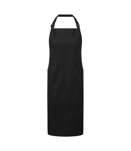 Premier Unisex Adult Fairtrade Certified Full Apron (Black) (One Size) - UTRW7971