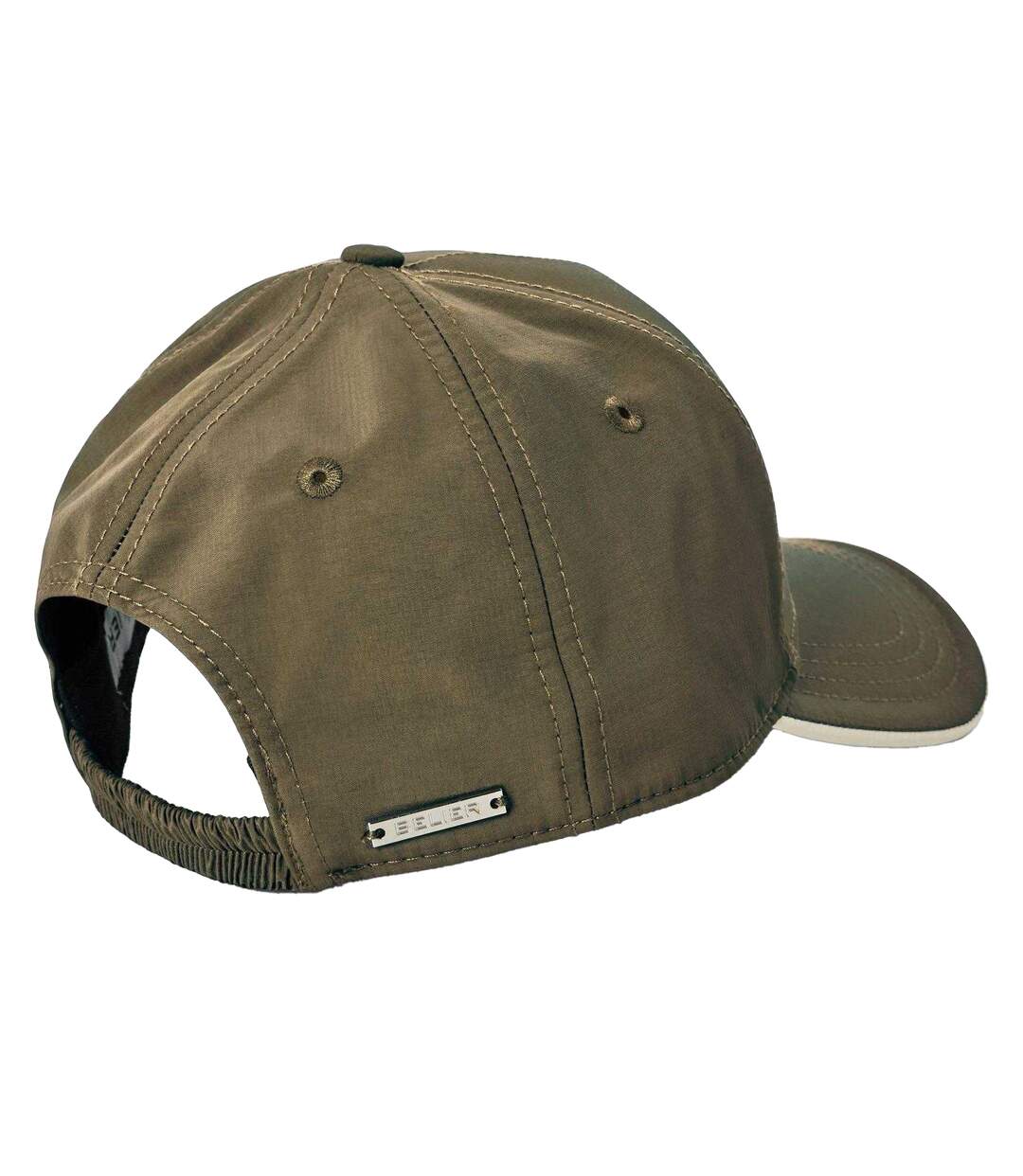 Embroidered Logo Baseball Cap Olive Belier-2