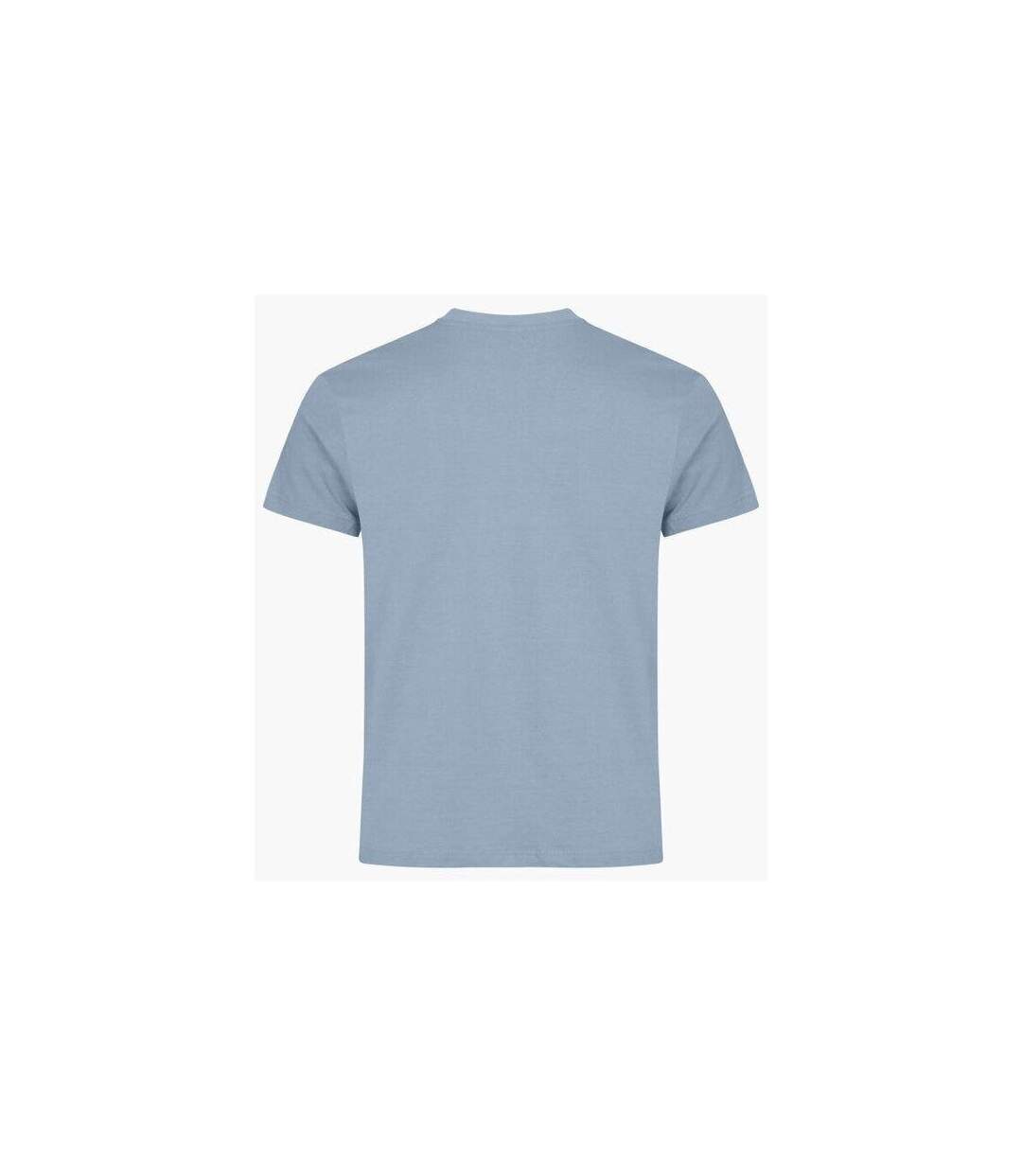 T-shirt Homme Bleu Clair Clique-4