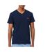 T-Shirt marine homme lacoste th5077-1