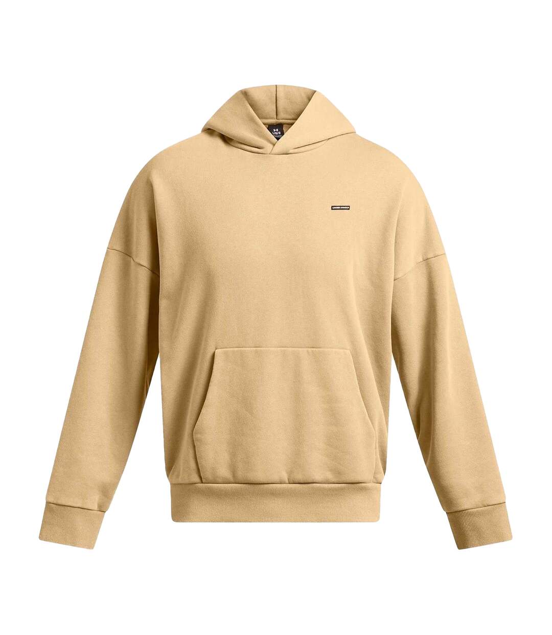 Sweat À Capuche Manches Tombantes Homme Marron Under Armour-2